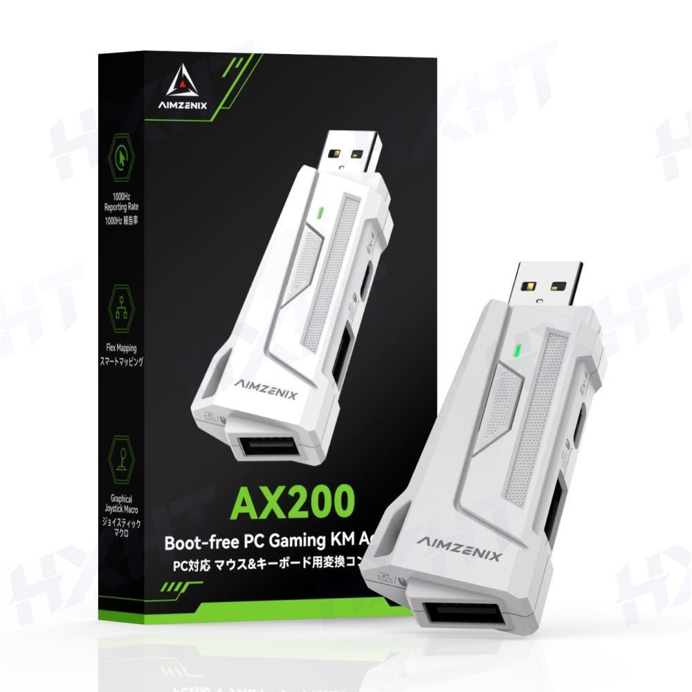Aimzenix AX200 PC Gaming K&M Converter/Adapter, настройка