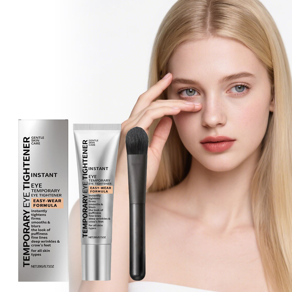 TEMPORARY EYE TL GHTENER instant firm eye tightener With Brush Free Подтягивающий крем для кожи вокруг #1