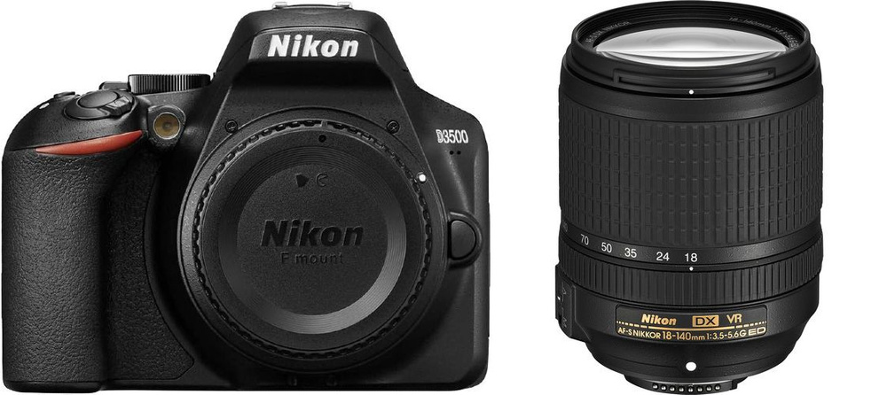 NikonD3500&18-140DX VR　極上品 Nikon D3500 Dx Format Sensor Nikon D3500 18-55mm AF-P DX