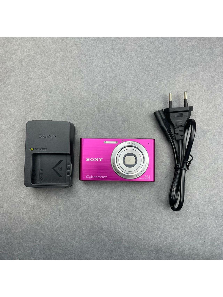 Цифровой компактный фотоаппарат Sony Cyber-shot DSC-W320 розовый