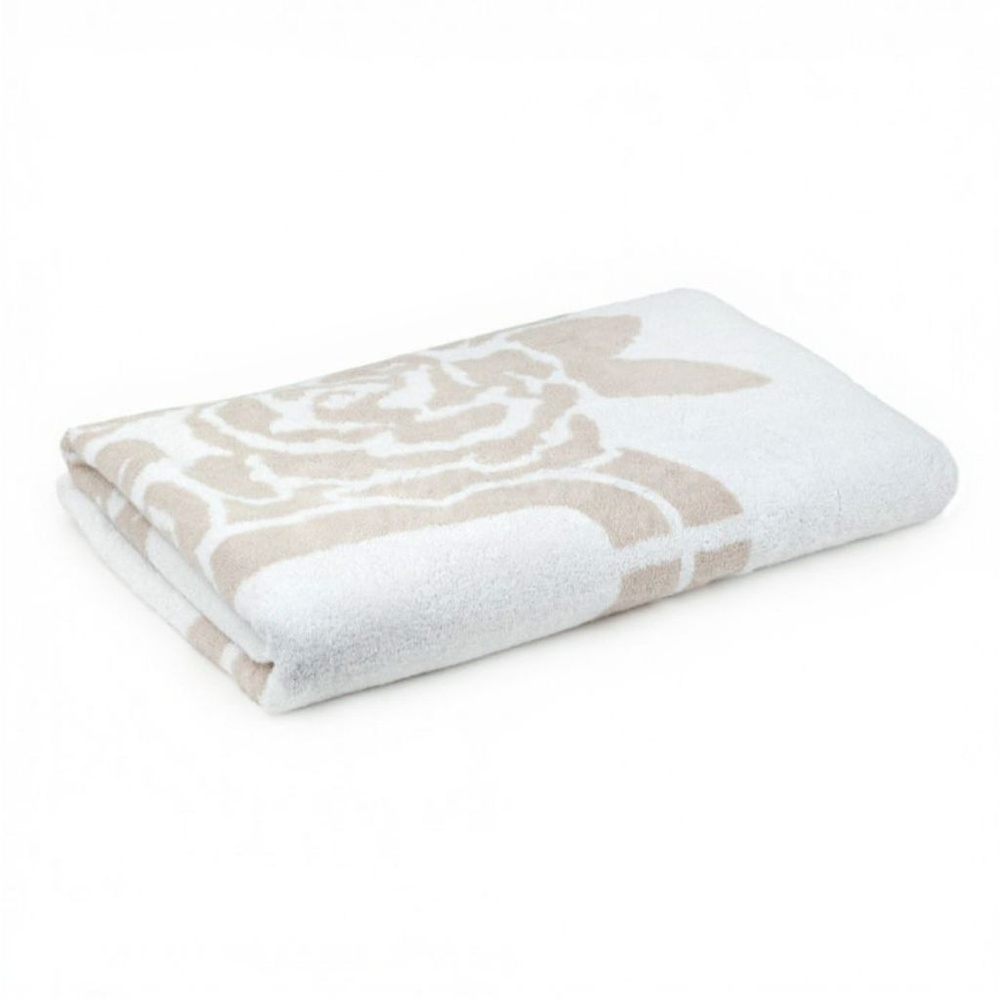 Полотенце банное Emanuel Ungaro Bogatelle Cotone Asciugamano da bagno panna EUN/440687 #1