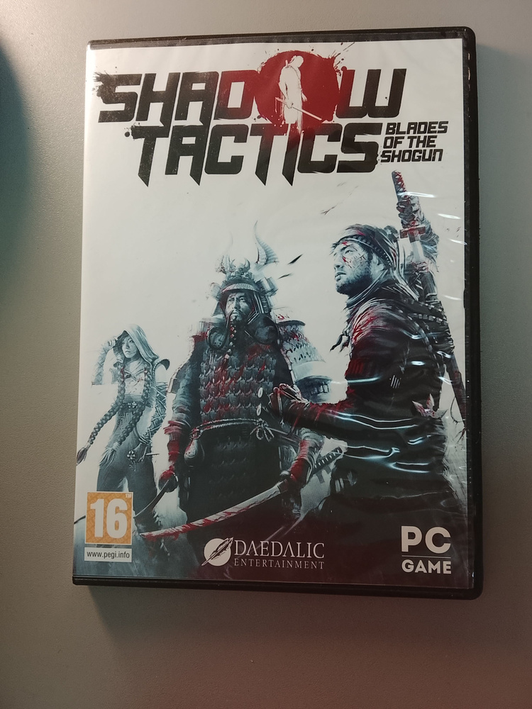 Диск с винтажной игрой для слабого ПК Shadow tactics, Blades of the shogun #1
