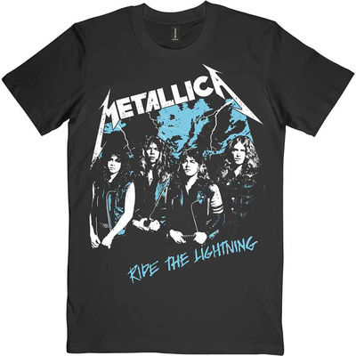 Metallica t shirt ride the lightning hotsell