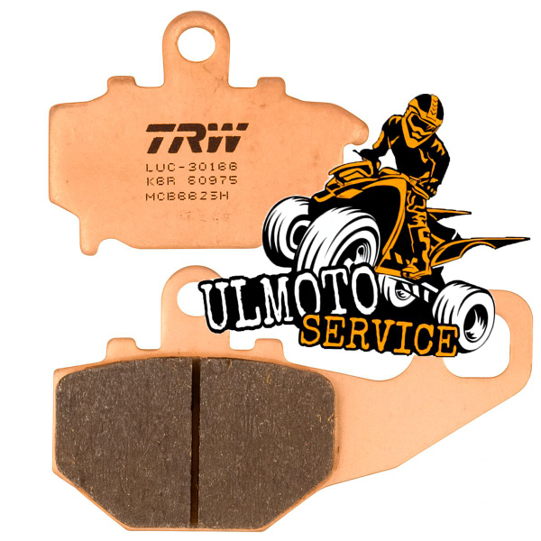 Тормозные колодки задние TRW MCB662SH Kawasaki Z1000, ZX6R Ninja
