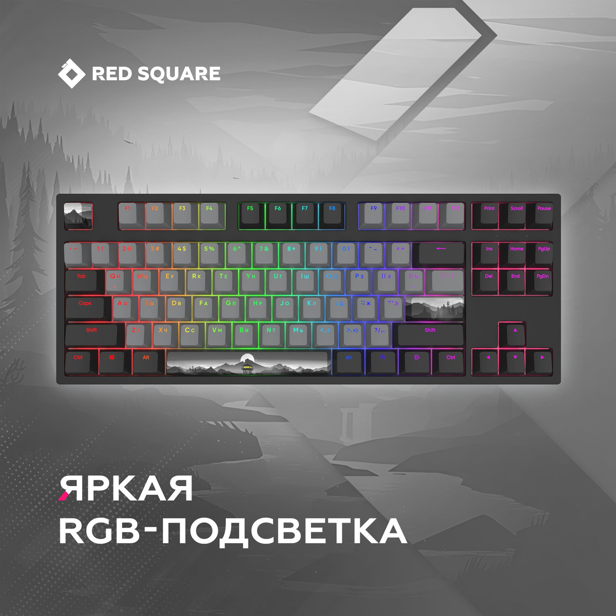 Механическая клавиатура Red Square Keyrox TKL Classic купить по низкой ...
