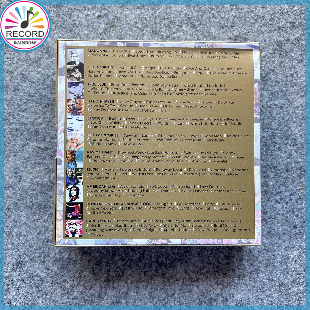 Madonna The Complete Studio Albums 1983-2008 11CD Совершенно новый ...