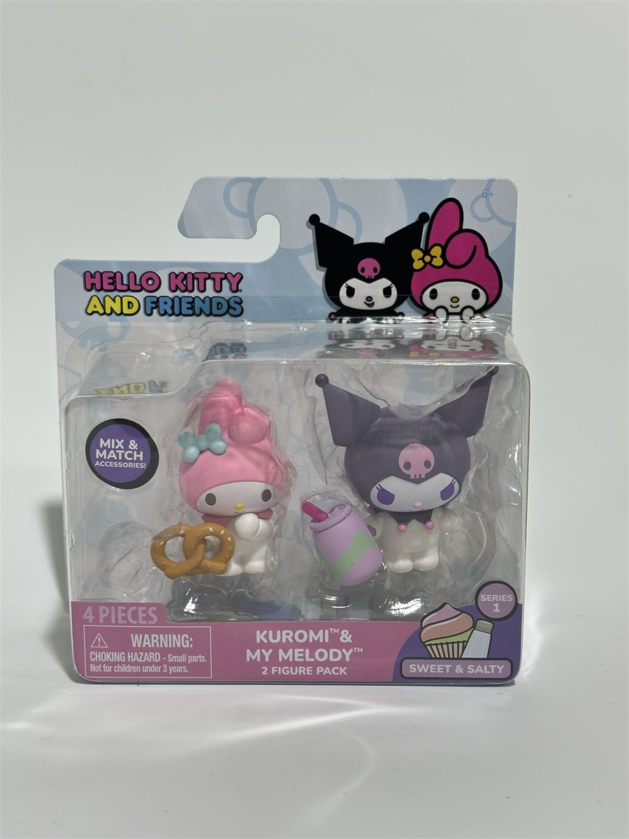 Игрушка Sanrio Sweet & Salty Kuromi & My Melody Mini