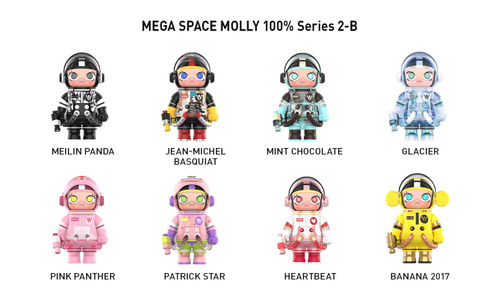 Коллекционная фигурка Слепая коробка POP MART MEGA Space Molly 100