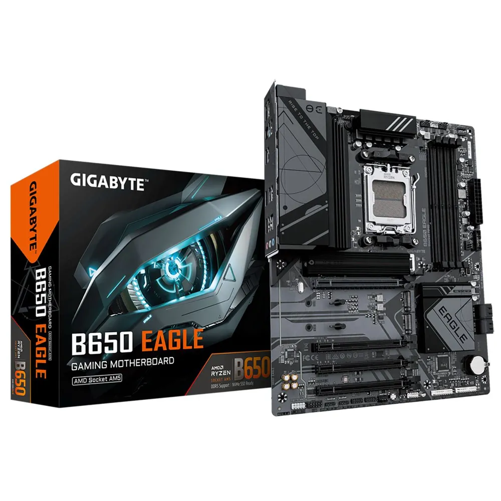Материнская плата Gigabyte B650 EAGLE, AM5, AMD B650, ATX, RTL (B650 EAGLE)