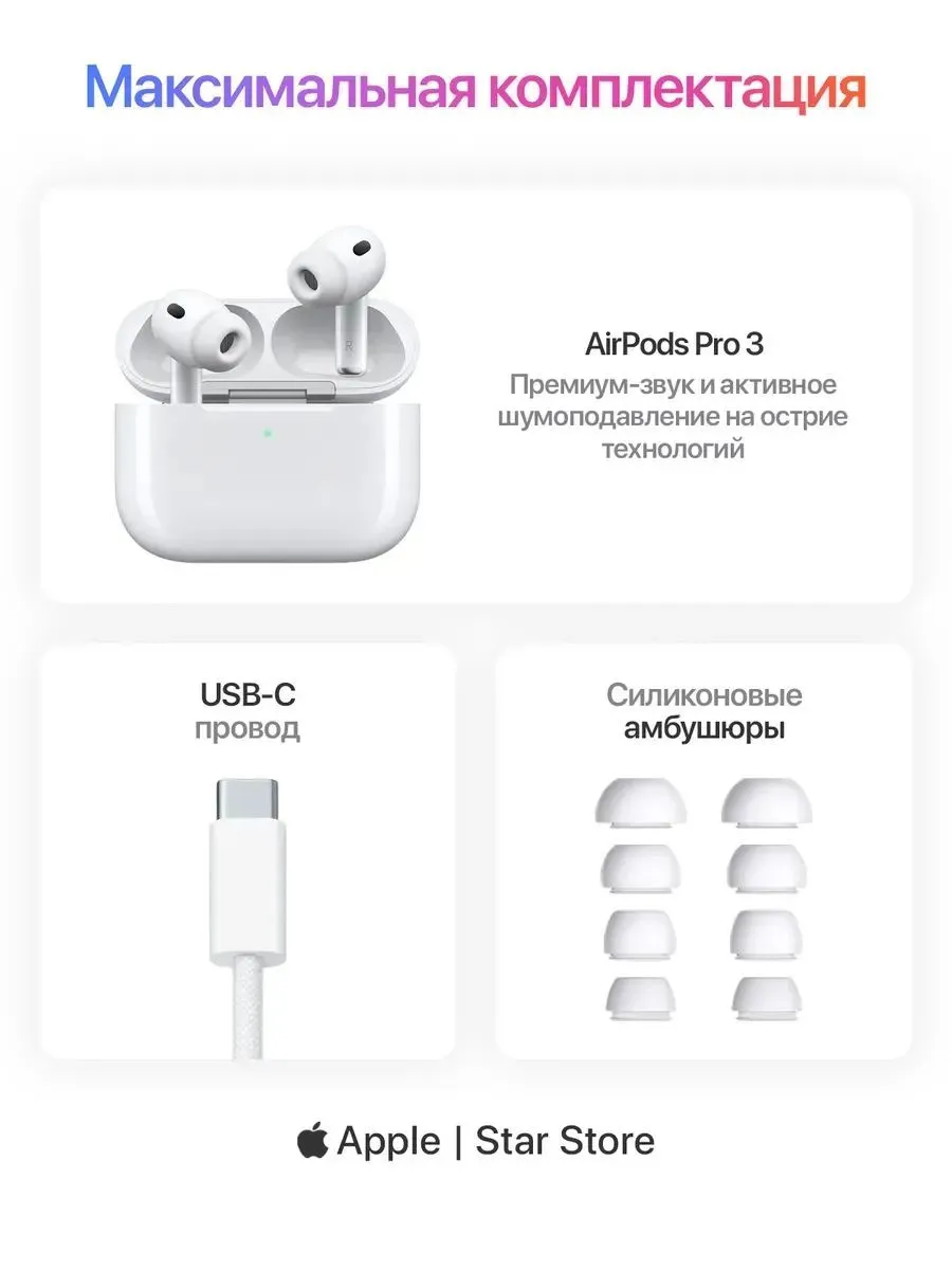 Тестовая карточка Наушники Apple AirPods Pro