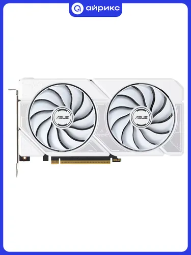ASUS Видеокарта GeForce RTX 5060 Ti GeForce RTX 5060 TI DUAL White OC Edition 8 ГБ (90YV0MP5-M0NA00)
