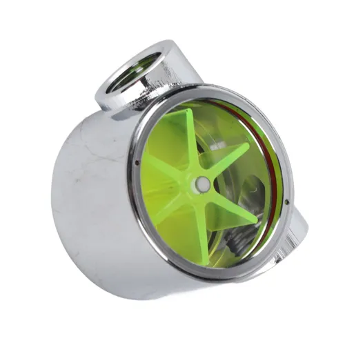 Индикатор потока для СВО компьютера, латунный, резьба G1/4, внутренняя-внутренняя