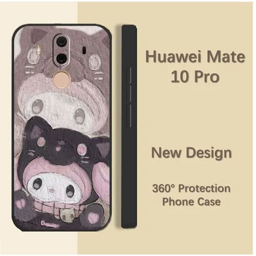 Original подходит для Huawei Mate 10 Pro полностью закрытый силиконовый чехол для телефона монохромн