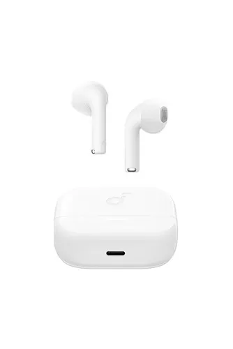 Anker Наушники беспроводные с микрофоном, Bluetooth, USB Type-C, белый