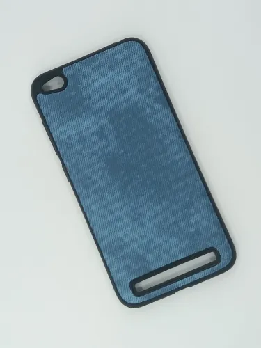 Чехол текстильный для Xiaomi Redmi 5A, Texture, Джинсовый