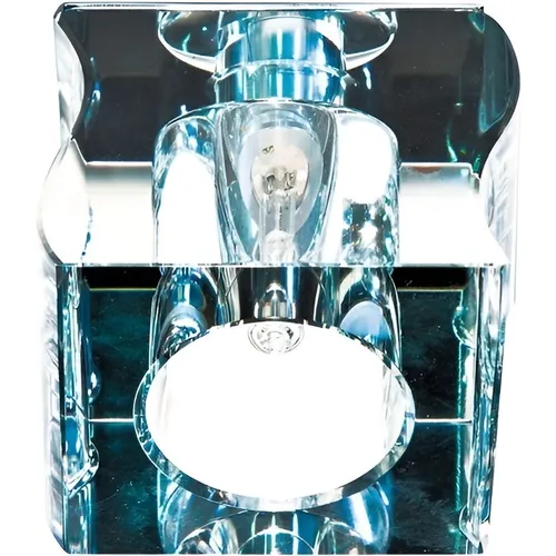 Feron Светильник точечный встраиваемый G9 35W прозрачный хром