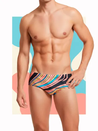 Плавки купальные брифы Мужские плавки-брифы, для бассейна и пляжа, 1 шт