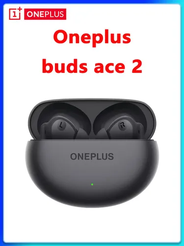 OnePlus Наушники беспроводные с микрофоном OnePlus Buds Ace 2, Bluetooth, черный