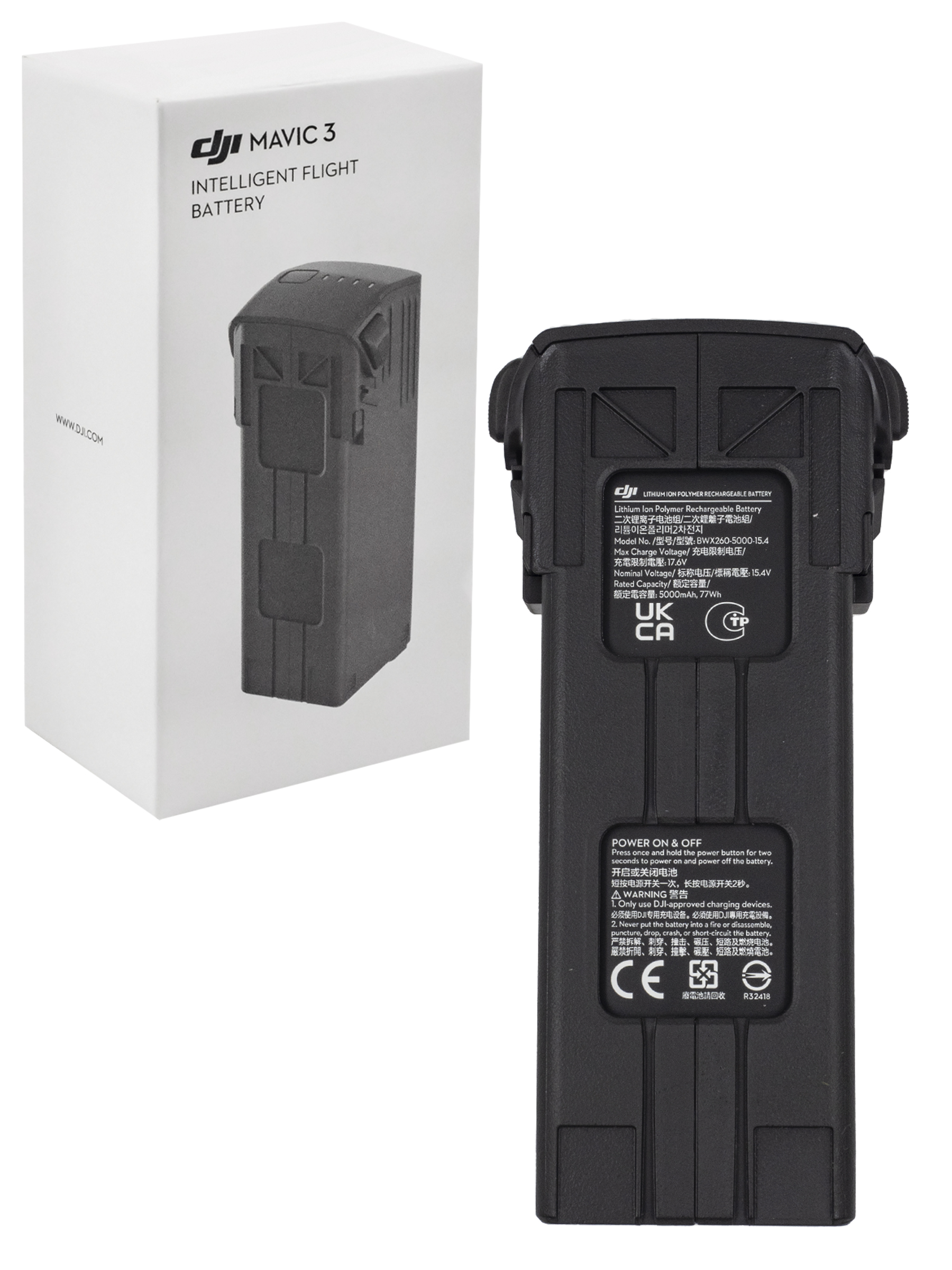 باتری DJI Mavic 3 Pro (مویک 3 پرو) &ndash; LiPo 4S با ظرفیت 5000mAh - معرفی محصول