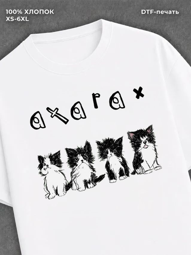 Футболка Котики