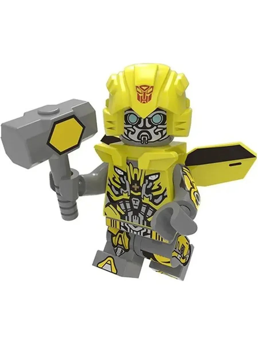 Фигурка Бамблби с молотом / Transformers Трансформеры / Коллекционная Минифигурка