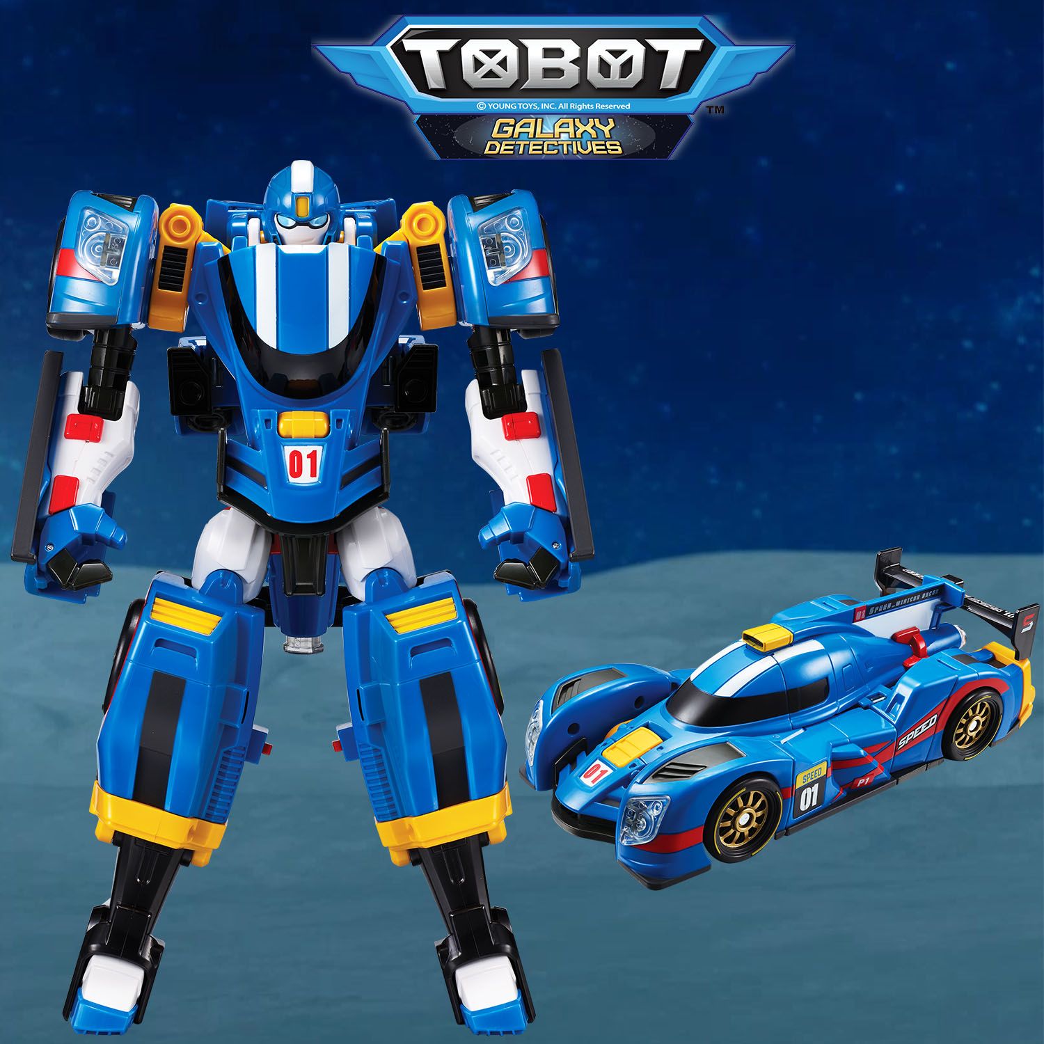 Трансформер Tobot Спиди Детективы Галактики (23х15 см) ,Young Toys , 301085  - купить с доставкой по выгодным ценам в интернет-магазине OZON (1514728550)