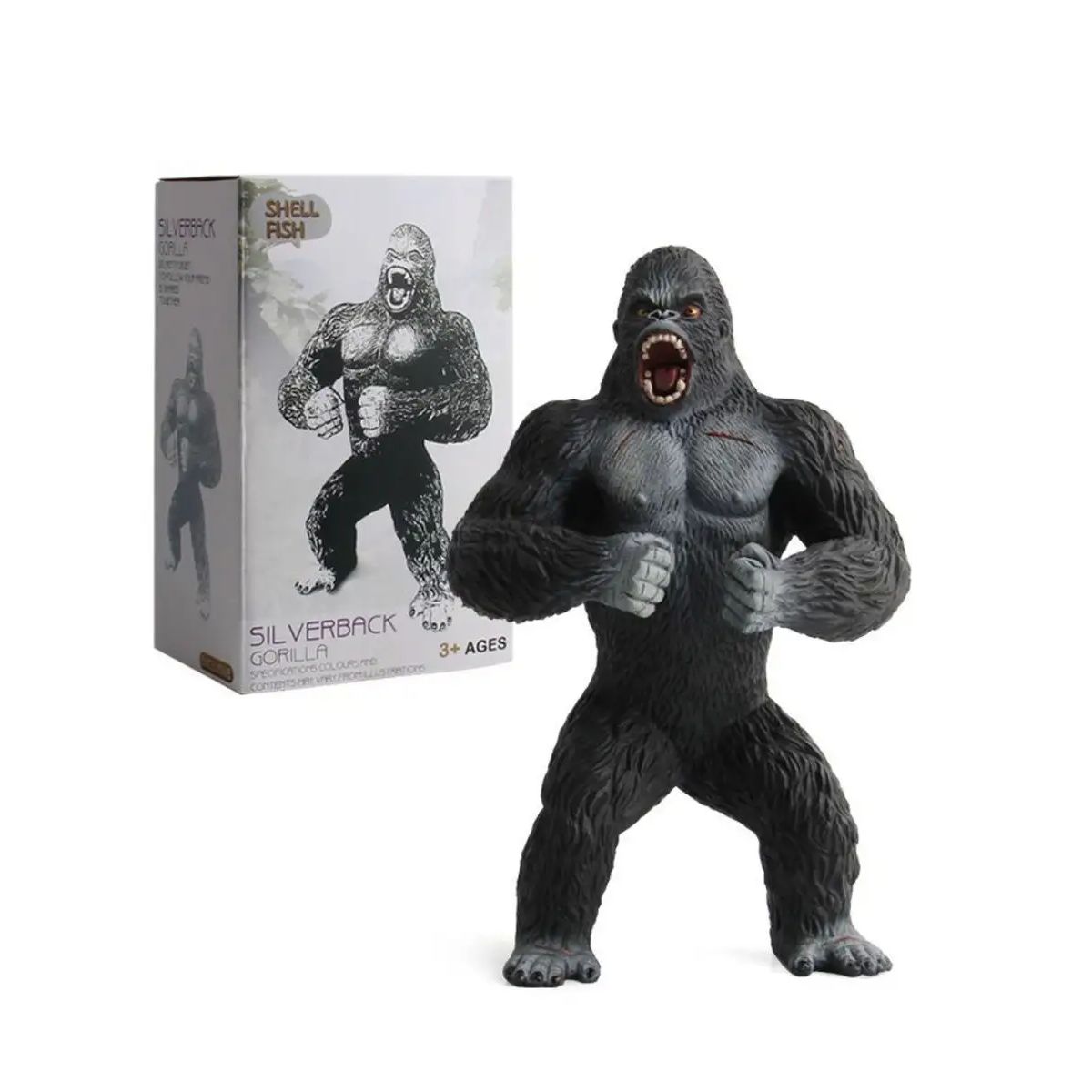 Коллекционная Фигурка из фильма Кинг-Конг King Kong, 20 см - купить с  доставкой по выгодным ценам в интернет-магазине OZON (205438007)