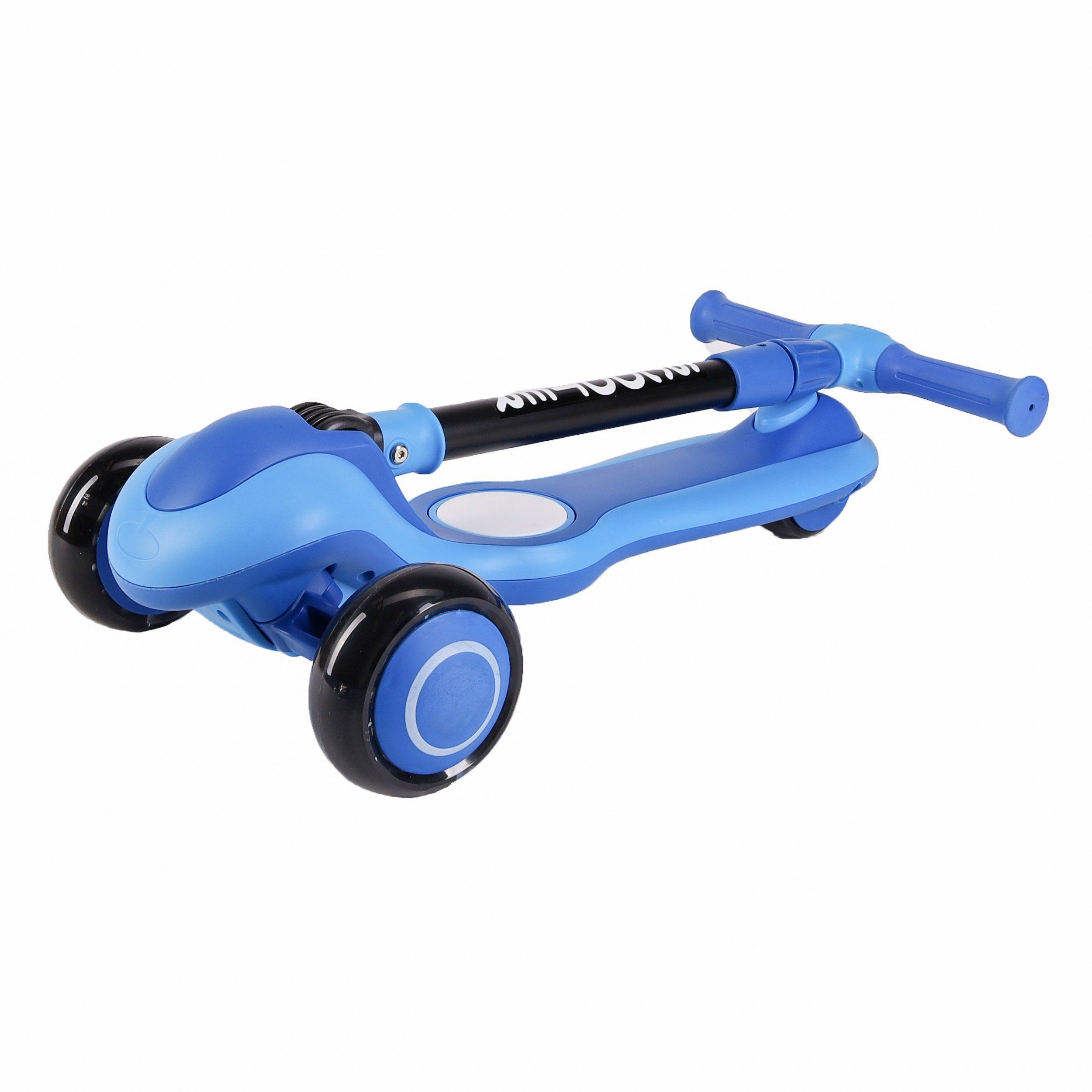 Самокат 3-х колесный SCOOTER Infinity, синий Самокат 3-х колесный SCOOTER Infinity, синий