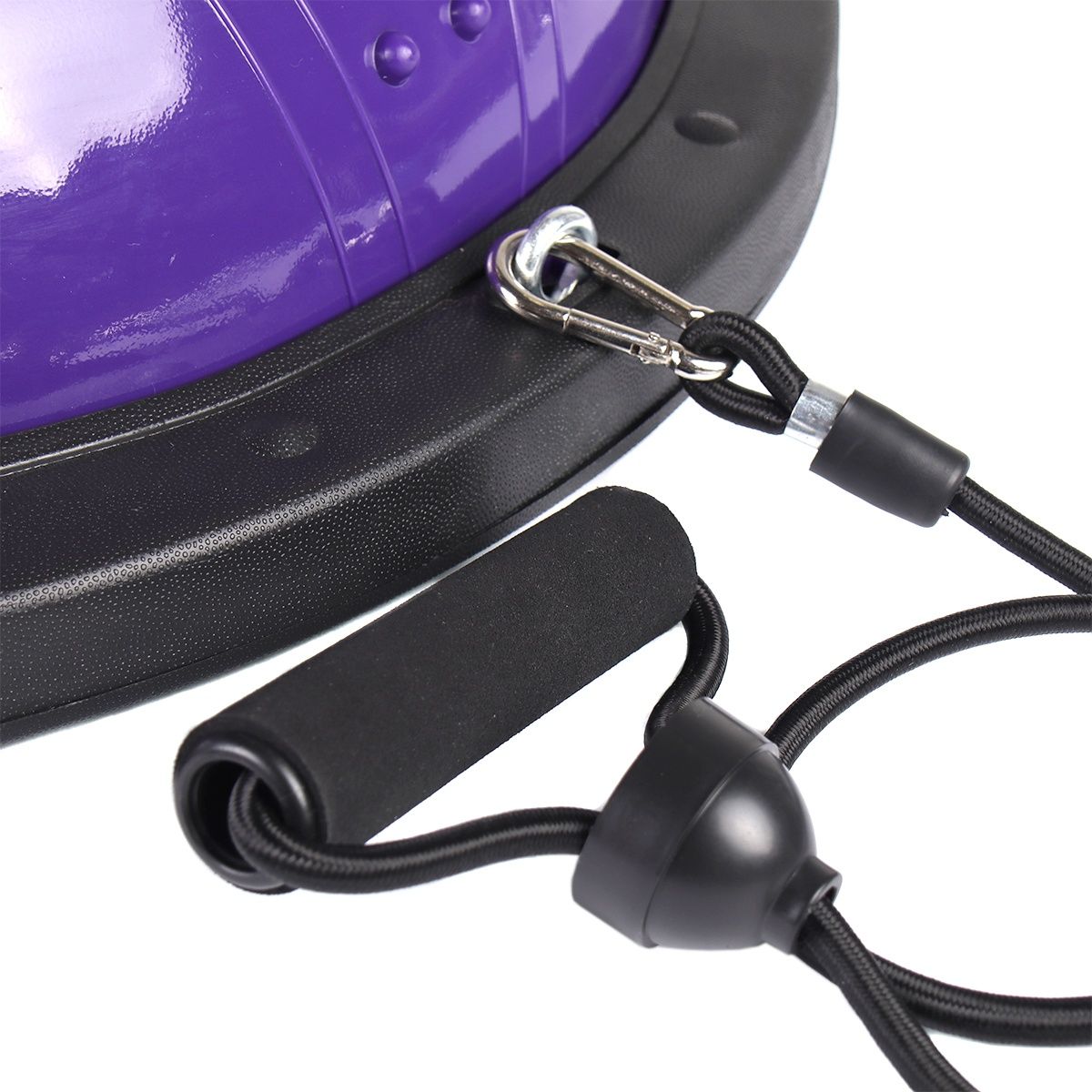 BOSU полусфера балансировочная для фитнеса надувная с насосом, массажная 58 см, фиолетовая BOSU полусфера балансировочная для фитнеса надувная с насосом, массажная 58 см, фиолетовая