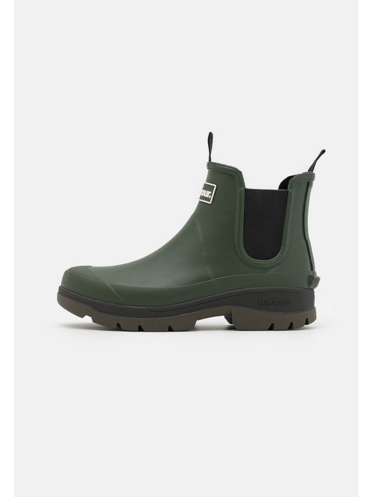LECHOPPE × Barbour Сапоги резиновые Мужской Barbour оливковый На любой сезон Легкая