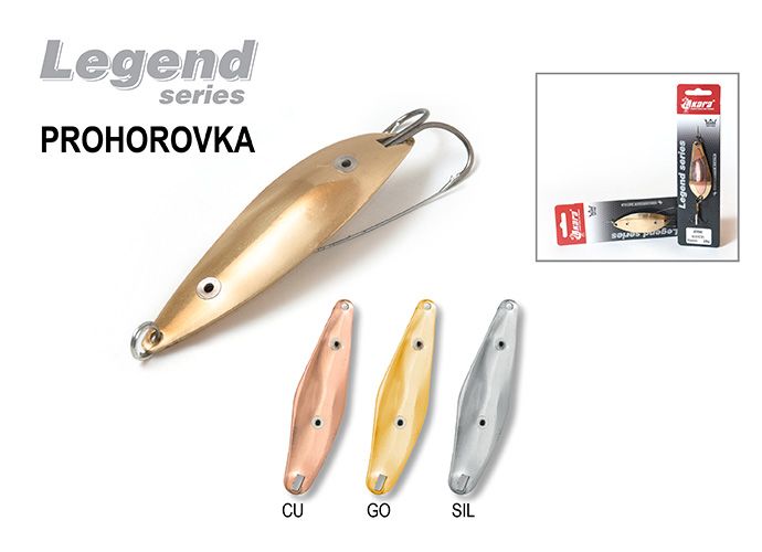Блесна незац. Akara Legend Prohorovka двойник 80 мм 15 гр. Cu