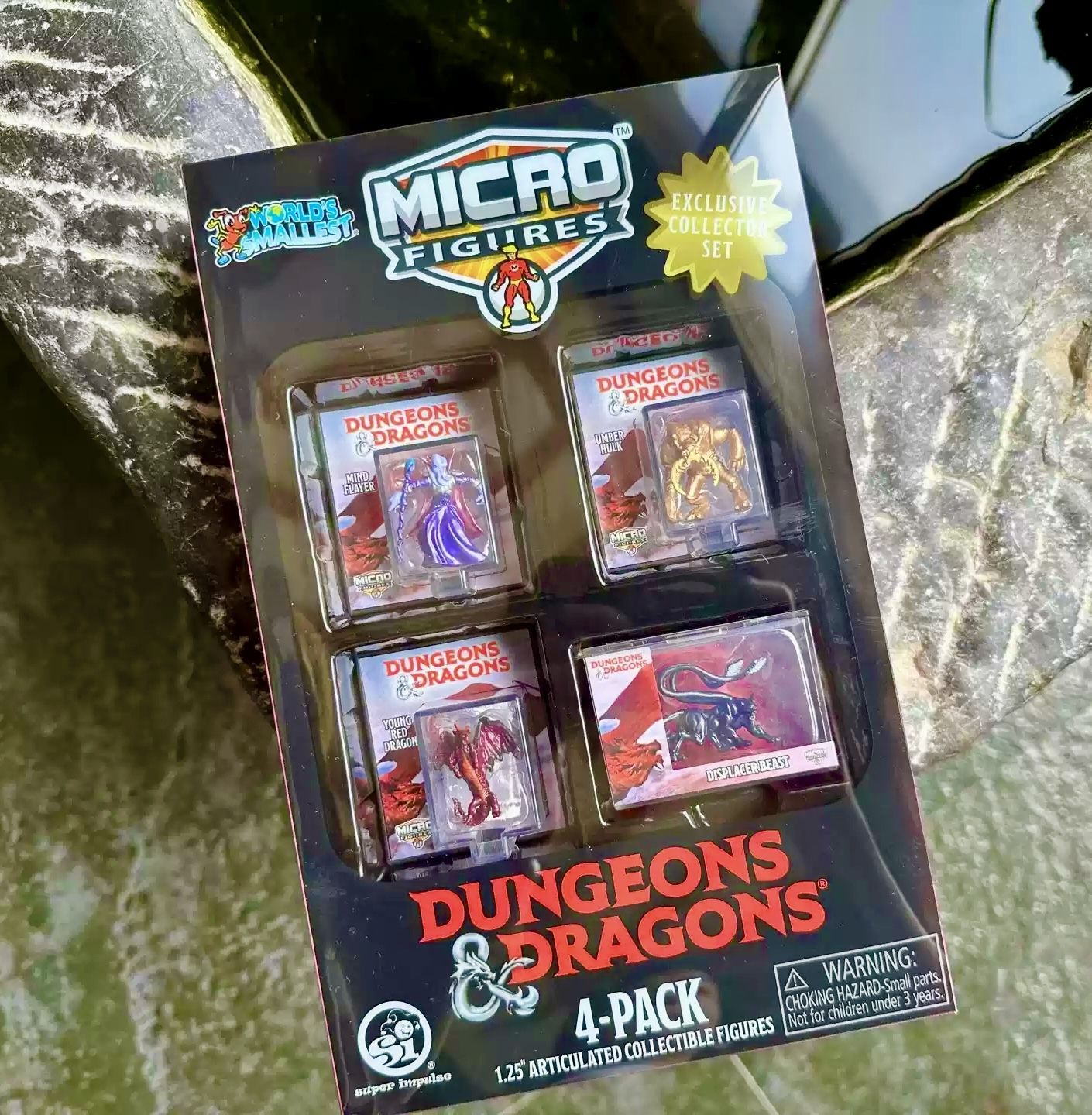 Набор Мини-Фигурок Dungeon and Dragons: 4-Пак
