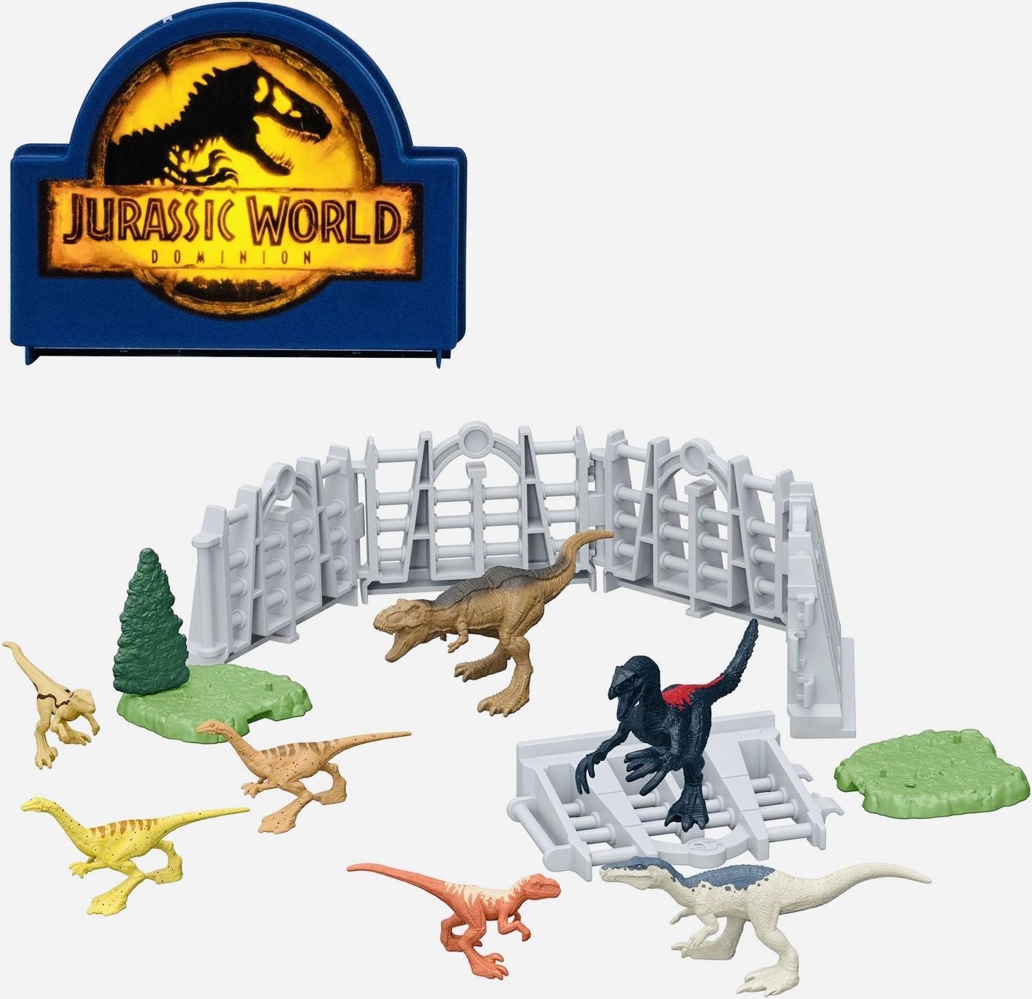 Мир Юрского периода: Jurassic World: Набор мини-фигурок с кейсом для хранения