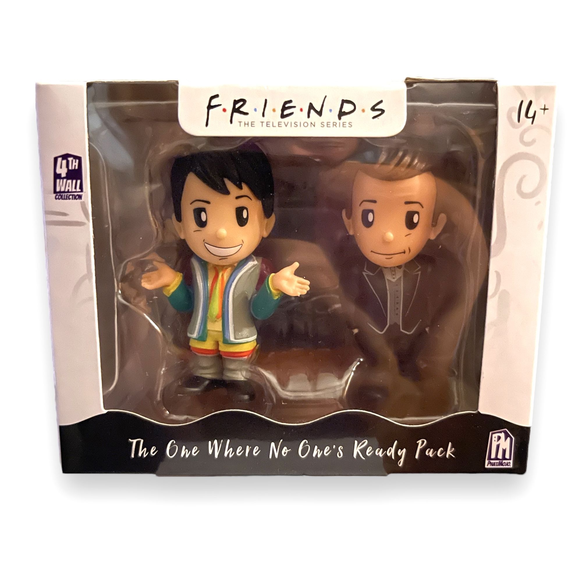 Друзья Friends Коллекционный набор фигурок Чендлер Бинг The One Where No One s Ready от Phat Mojo, 2 шт