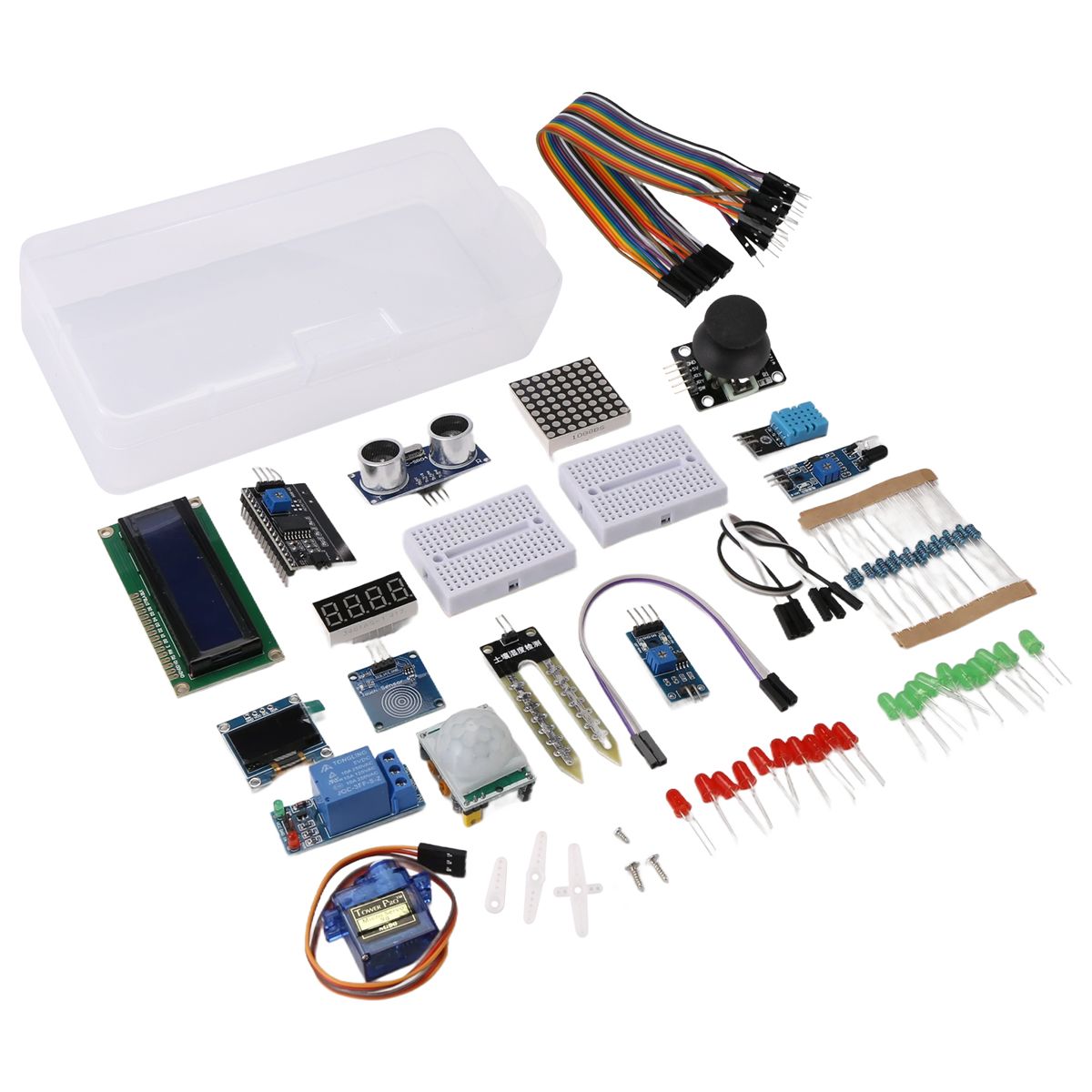 Mega Kit Стартовые наборы для Arduino Kits R3 Nano V3.0 Mega 2560 Mega 328 Kit ...