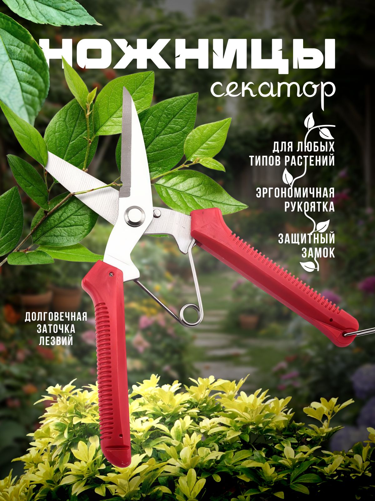 Ножницыдляобрезкиветок