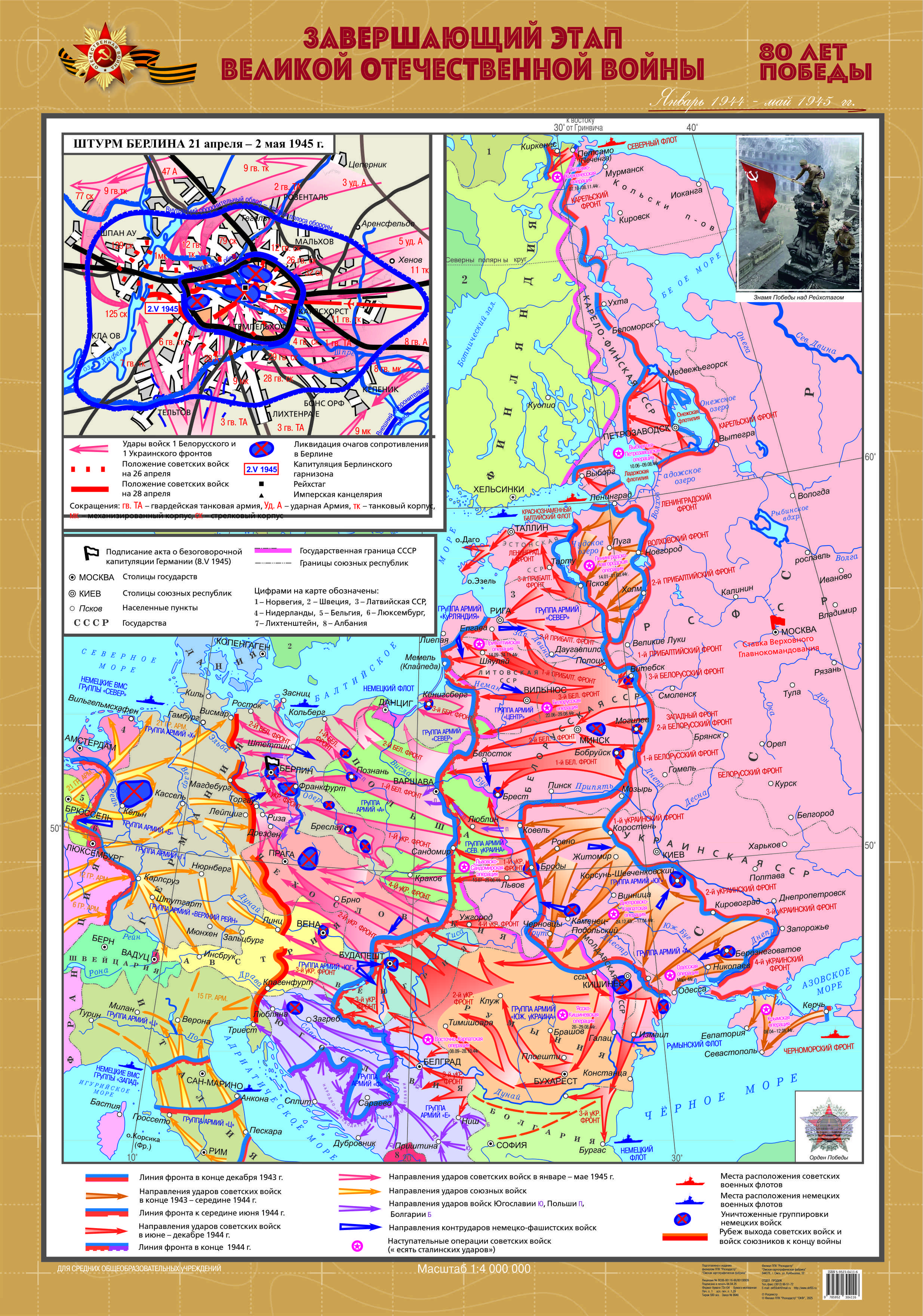 Завершающий этап Великой Отечественной Войны 1941-1945 г.г. Штурм