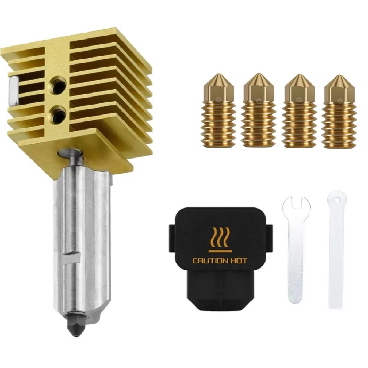 ДляBambuLabA1HotendKit0.2/0.4/0.6/0.8MMСоплоЛатунь