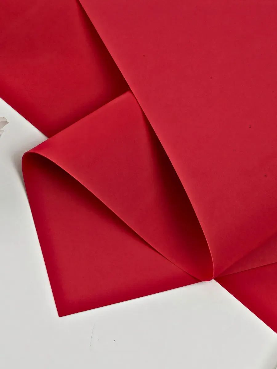 Фоамиран 50*70cm,10pcs,1mm Красный Китай 025