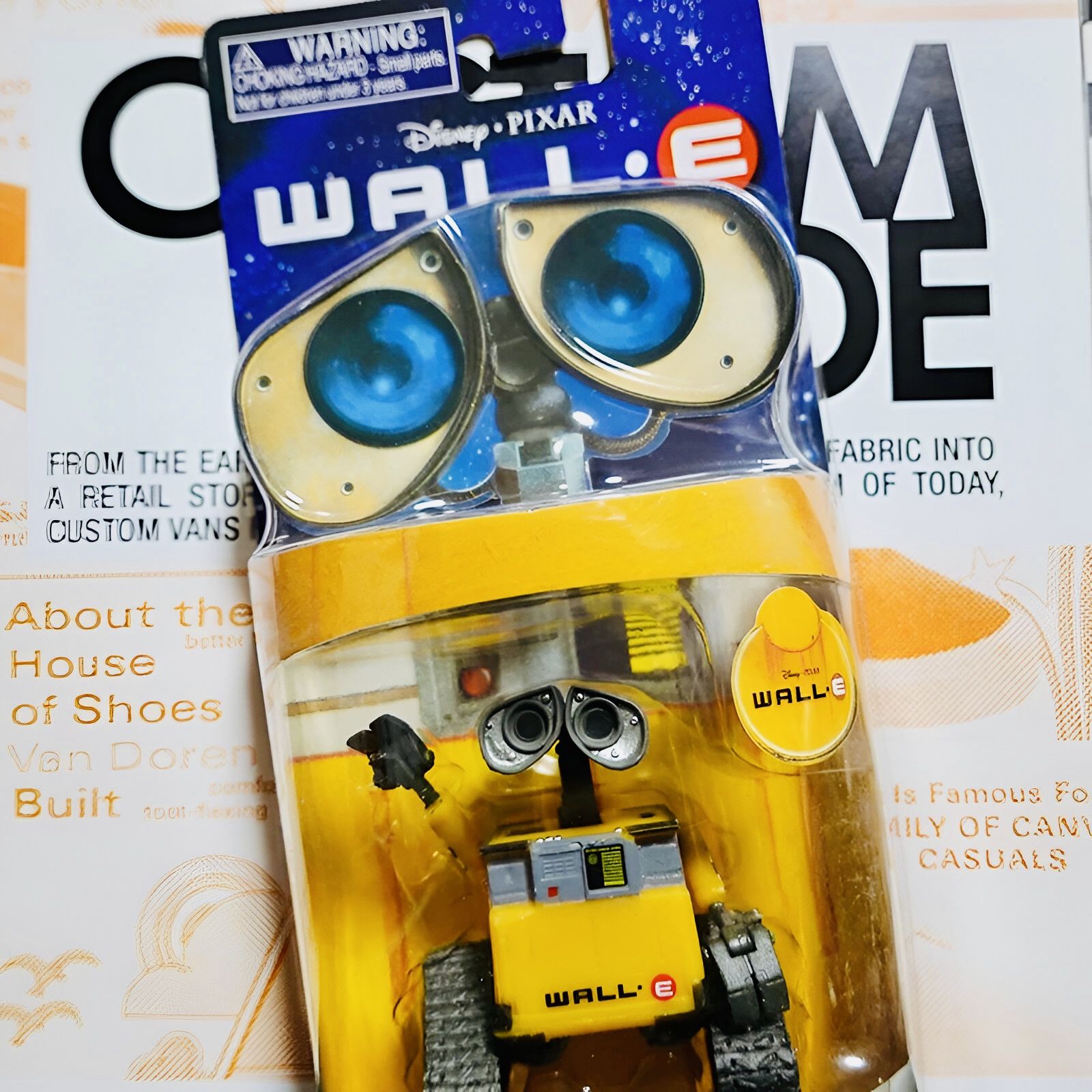 ВАЛЛ-И / WALLE Disney Pixar Фигурка робота ВАЛЛ-И (Винтаж, 2008)