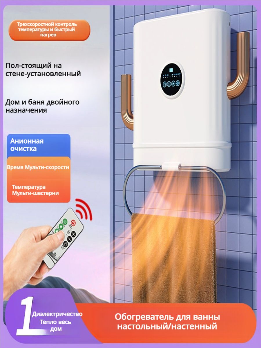 Тепловентилятор на полу