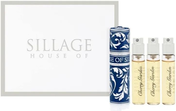 House of Sillage Bleu Gris Travel Spray Cherry Garden Духи женские 4*8 мл купить