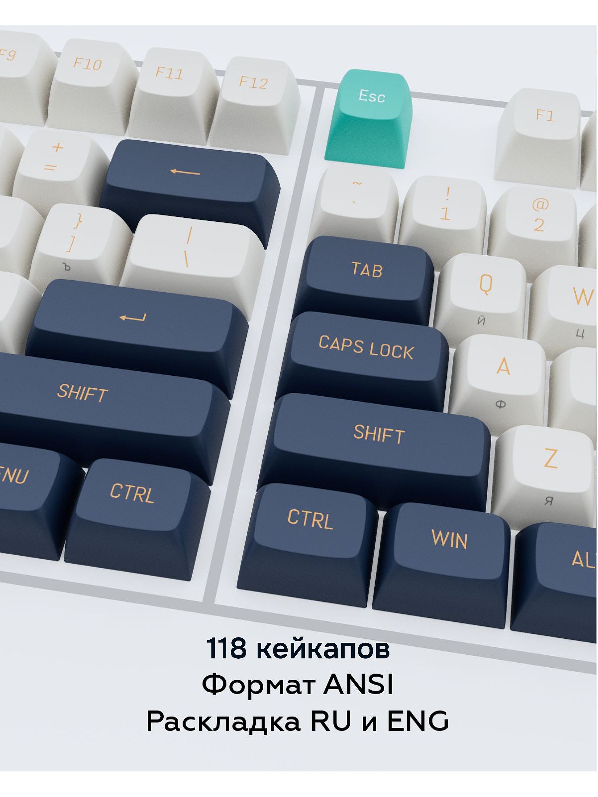 Кейкапы Дарк Проджект KS-51 ENG + RU купить на OZON по низкой цене ...