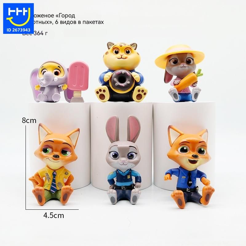 Серия коллекционных фигурок Зверополис (Zootopia) купить на OZON