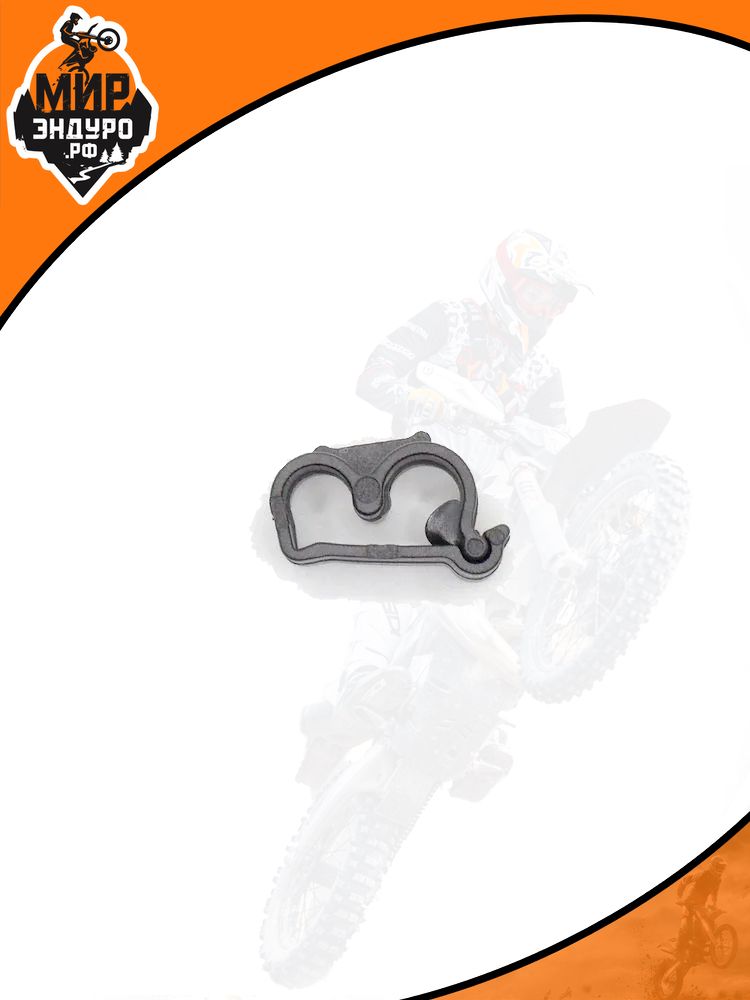 Пластиковый зажим фиксирующий хомут провода тормозного шланга на мотоцикл KTM KEWS — фото 5