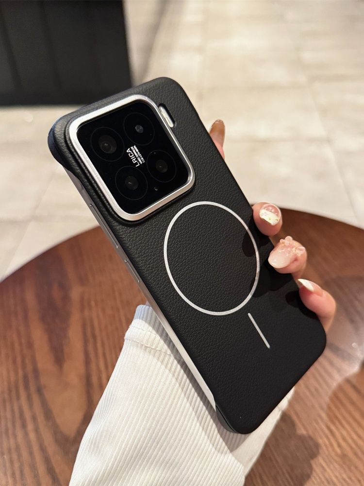 智能手机壳 用于 Xiaomi 15, 热塑性聚氨酯, 黑色