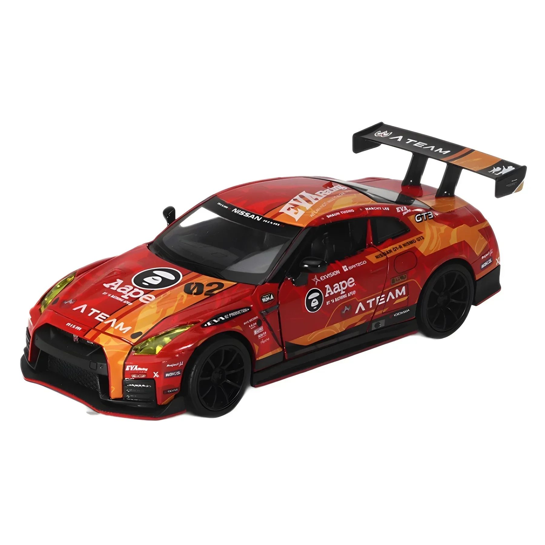1:32 Nissan GT-R R35 NISMO EVA Racing Alloy Sports Car Model Свалочные ...