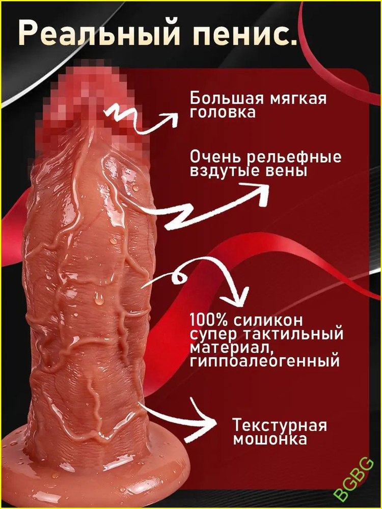 Фаллоимитатор, 25см #1