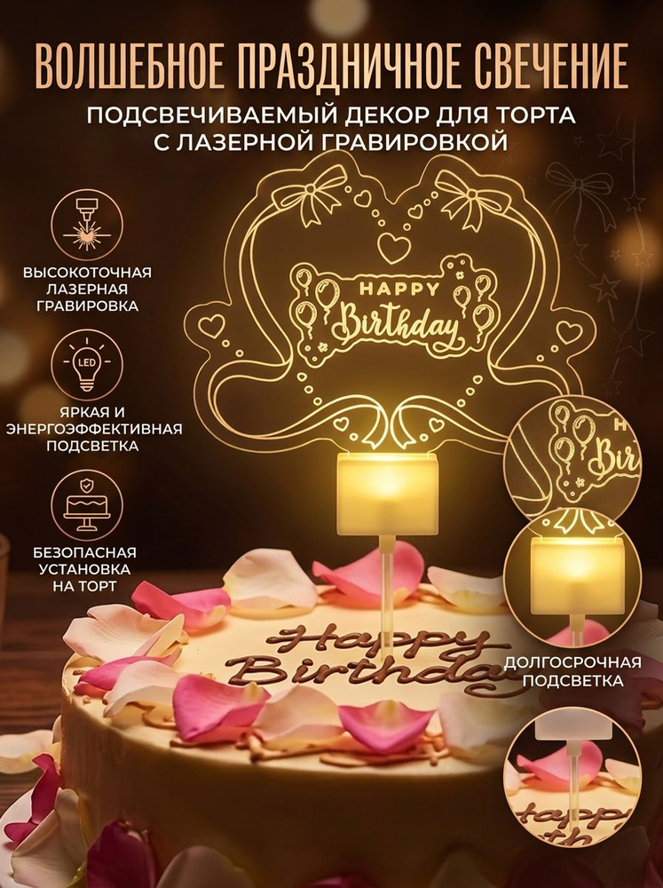 Топпер для торта #1