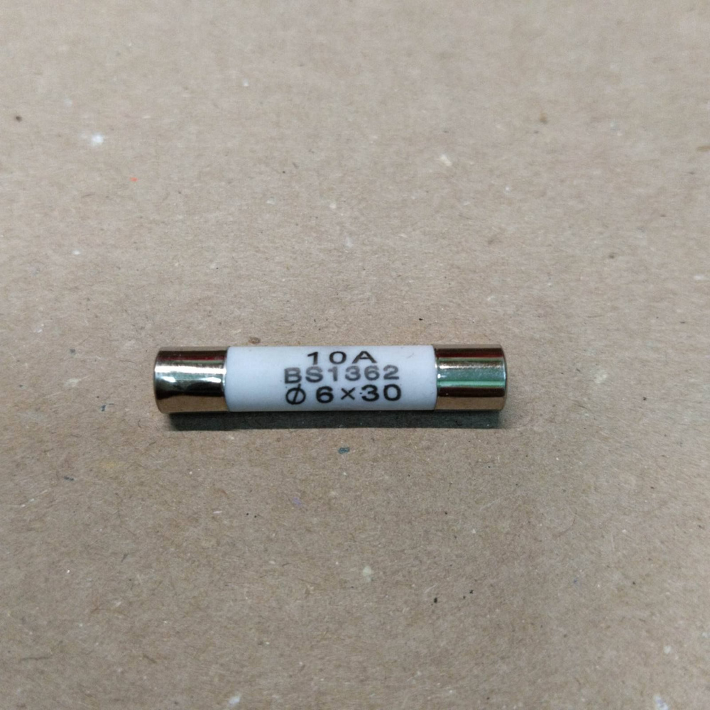 Предохранитель керамический 10A, 250В, 6х30 мм комплект 5шт - купить с ...